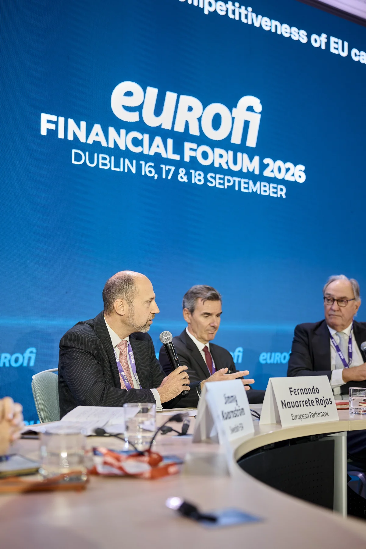 Participación en Eurofi Financial Forum 2026 Dublín sobre mercados de capitales — foto 6