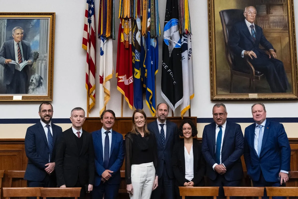 Official visit by Roberta METSOLA to Washington D.C. - Meeting with members of the Subcommittee on Tax Matters of the European Parliament